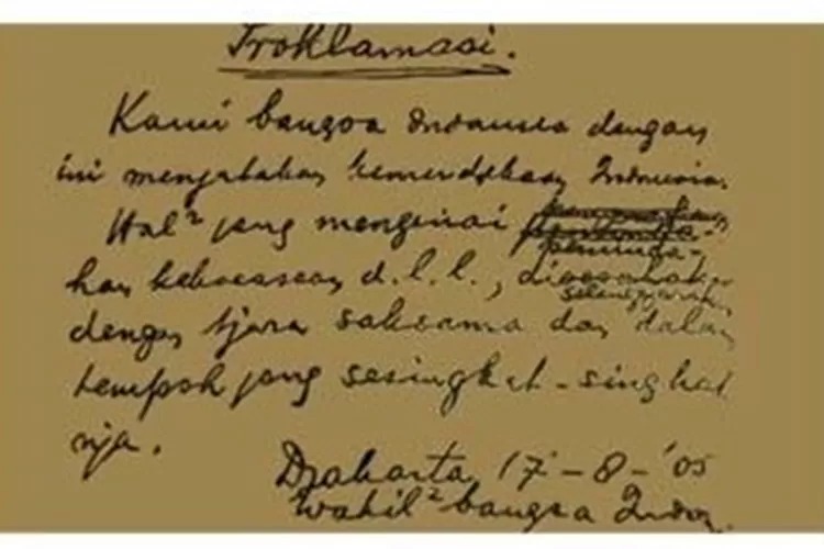 Teks Proklamasi Kemerdekaan Dua Alinea Soekarno Hatta 1945: Fakta Mengejutkan & Makna Mendalam yang Sering Terlupakan