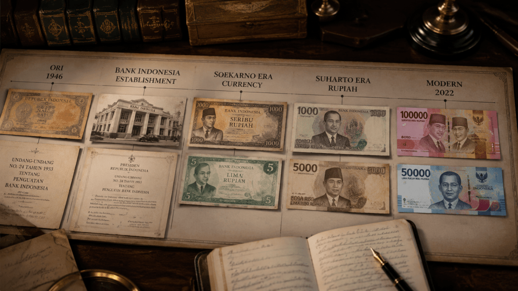 80 Tahun Rupiah Indonesia: Dari ORI Perjuangan hingga Krisis Moneter