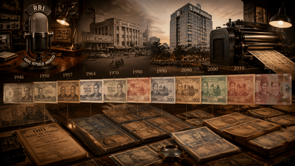 80 Tahun Rupiah Indonesia: Dari ORI Perjuangan hingga Krisis Moneter
