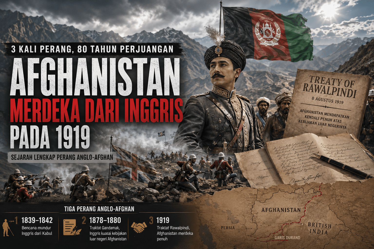 Afghanistan Ternyata Merdeka dari Inggris usai 3 Kali Perang: Ini Sejarah Lengkapnya 1 image 17 Sejarah Kemerdekaan Negara