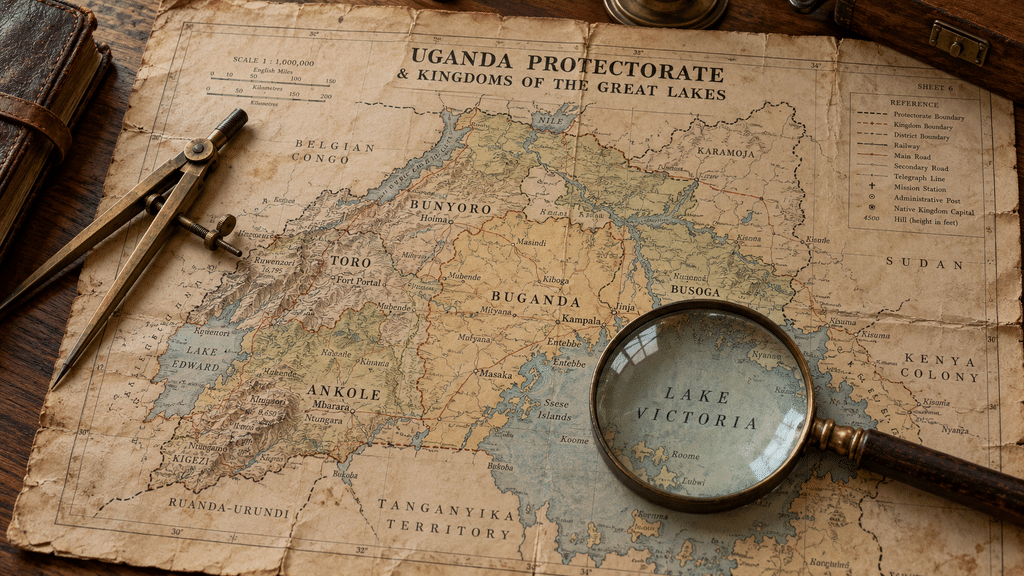 Fakta Uganda Merdeka 9 Oktober 1962 lewat Perundingan, Bukan Perang 5 Rekonstruksi arsip penyambutan ribuan rakyat Buganda atas kembalinya Kabaka Mutesa II dari pengasingan London pada Oktober 1955.